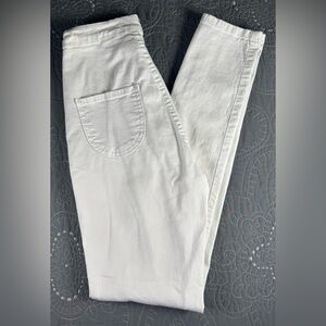 Fashion Nova Juniors White Jeggings Size 5
